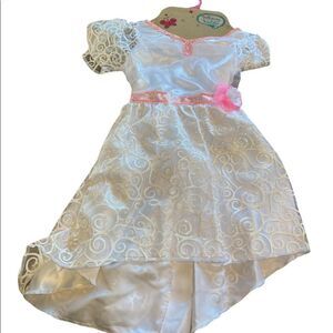 💙NEW Wimsy & Wonder Wedding Dress Fits 4-6X